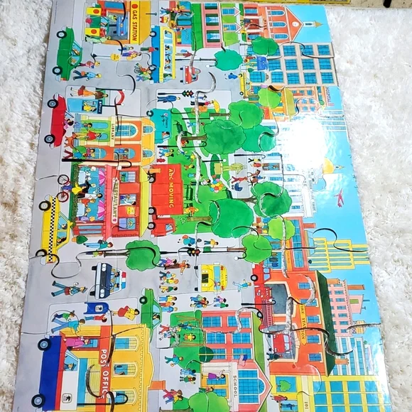 Childrens floor puzzle - Picture 2 of 4